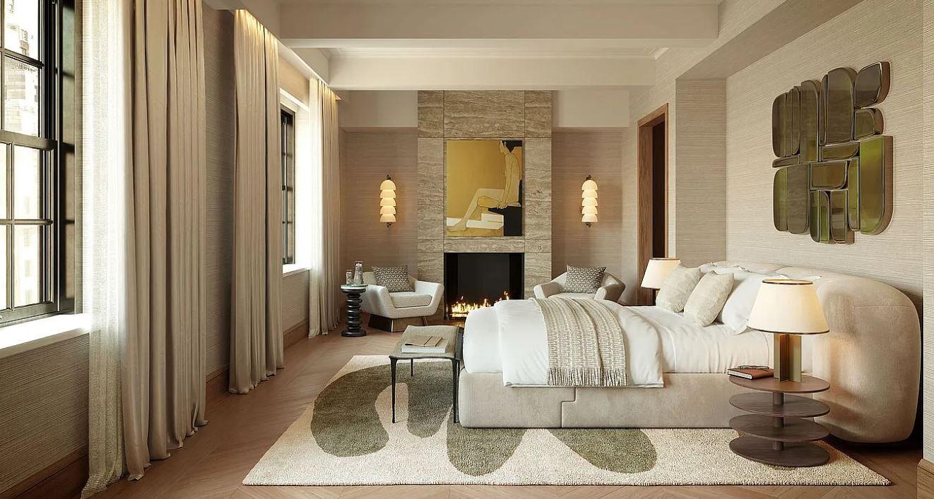 Two-storey penthouse in New York