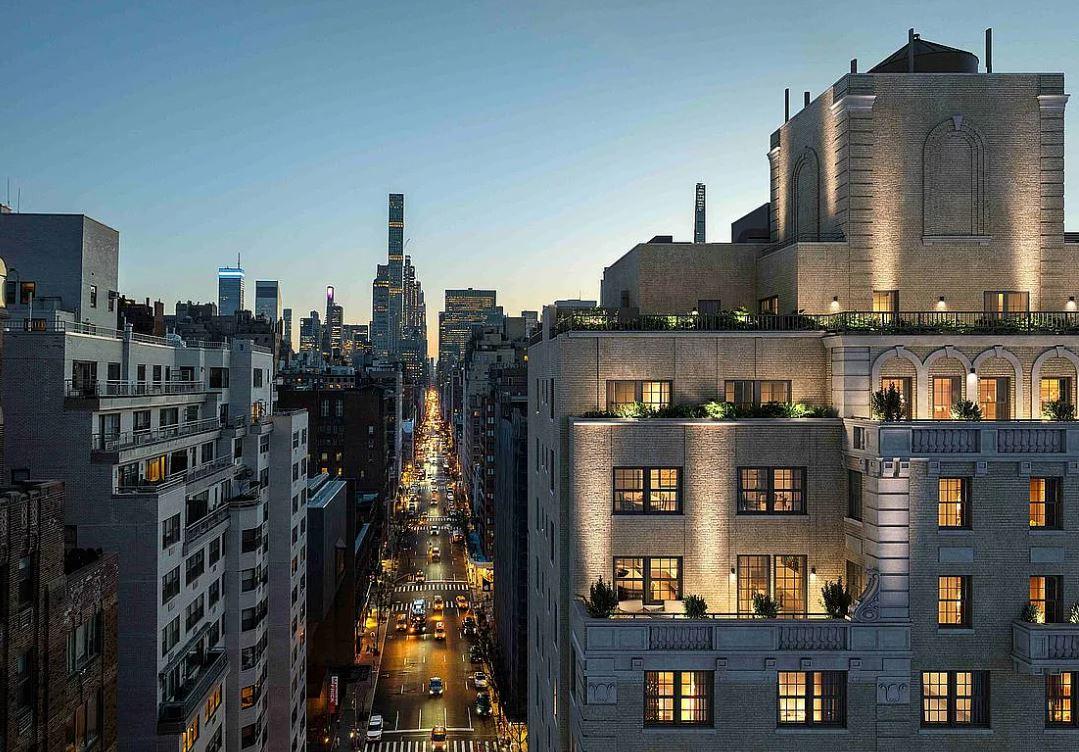 Two-storey penthouse in New York