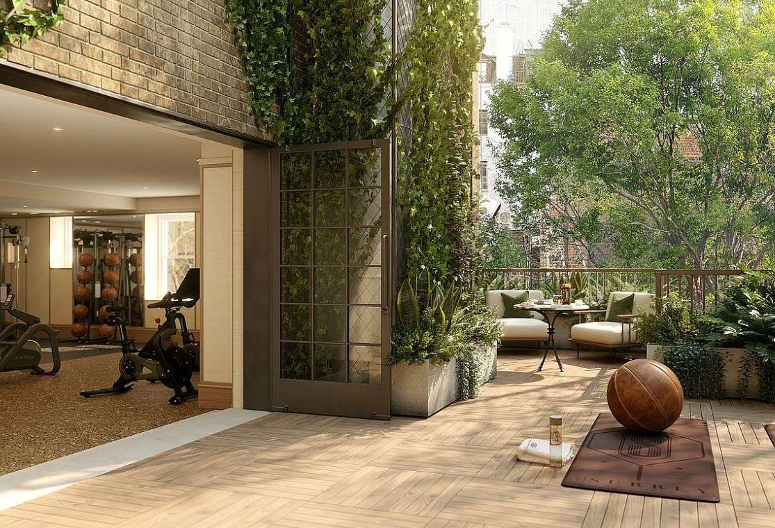 Two-storey penthouse in New York